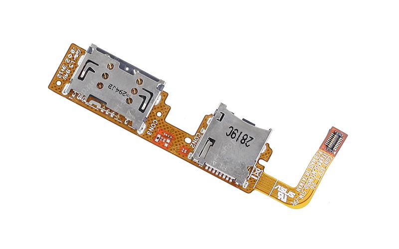 Шлейф для планшета Б/У ASUS EeePad VivoTab TF600TG (разъемы карты памяти и micro-SIM)