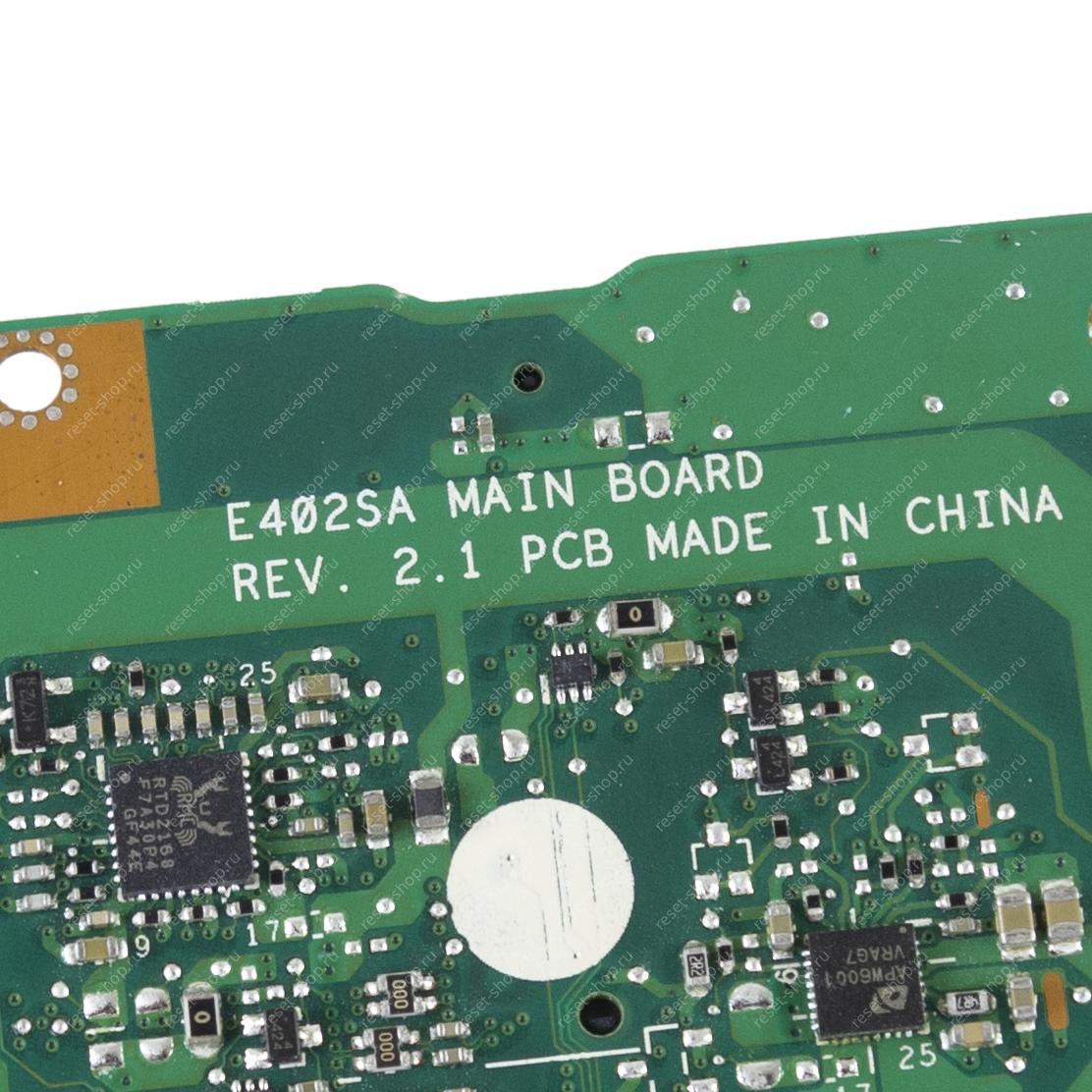 Мат.плата ASUS E402SA rev. 2.1 неисправная на запчасти ДОНОР