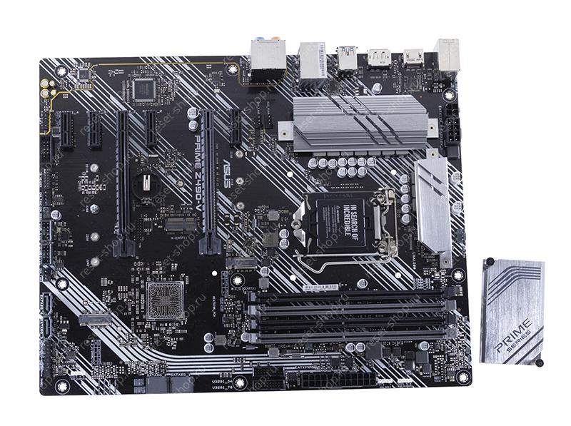 Мат.плата ASUS PRIME Z490-V R1.00 неисправная на запчасти ДОНОР