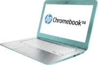 Ноутбук Б/У 14.0" HP Chromebook 14-q000er:Celeron 2955 2*1,4ГГц/4Гб/64Гб/Intel HD/Акб 1час/Chrome OS