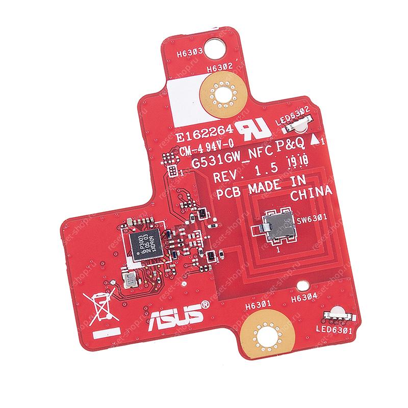 Плата приёма сигнала NFC-брелока ASUS G731GV ORIGINAL