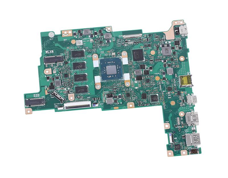 Материнская плата ноутбука ASUS E210MA (процессор Celeron N4020, ПЗУ 64 Гб, ОЗУ 4 Гб) / УЦЕНКА