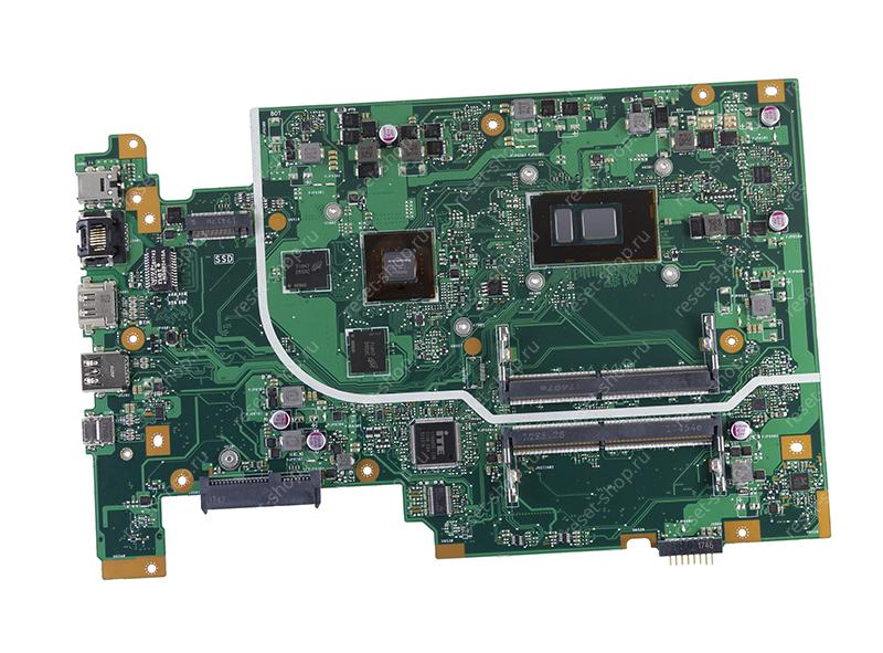 Материнская плата ноутбука ASUS X705UVP (процессор Pentium 4405U, GF 920MX 2Гб) / УЦЕНКА