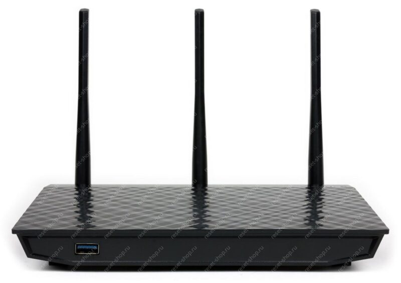 WiFi-маршрутизатор Б/У ASUS RT-N18U / WiFi 2.4ГГц 802.11b/g/n, 4 порта 1000Мб/сек