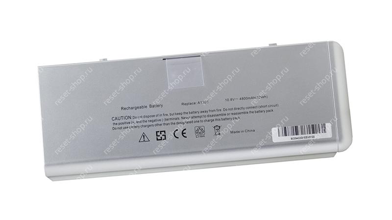 АКБ для ноутбука Apple (A1280) / 10.8V, 4800mAh / MacBook 13" MB771 серебристая / уценка