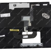 Клавиатура для ноутбука ASUS X705UA топкейс серо-синий, клавиши черные