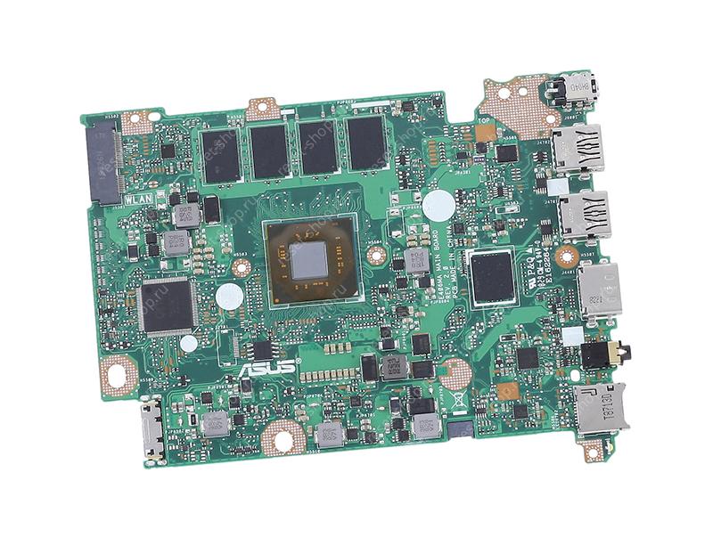 Материнская плата ноутбука ASUS E406MA (процессор Celeron N4000, ОЗУ 4 Гб, ПЗУ 32 Гб)