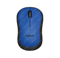 Мышь Logitech Silent M220 беспроводная синяя