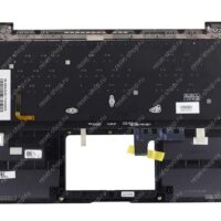 Клавиатура для ноутбука ASUS UX331UA топкейс черный, клавиши черные / уценка