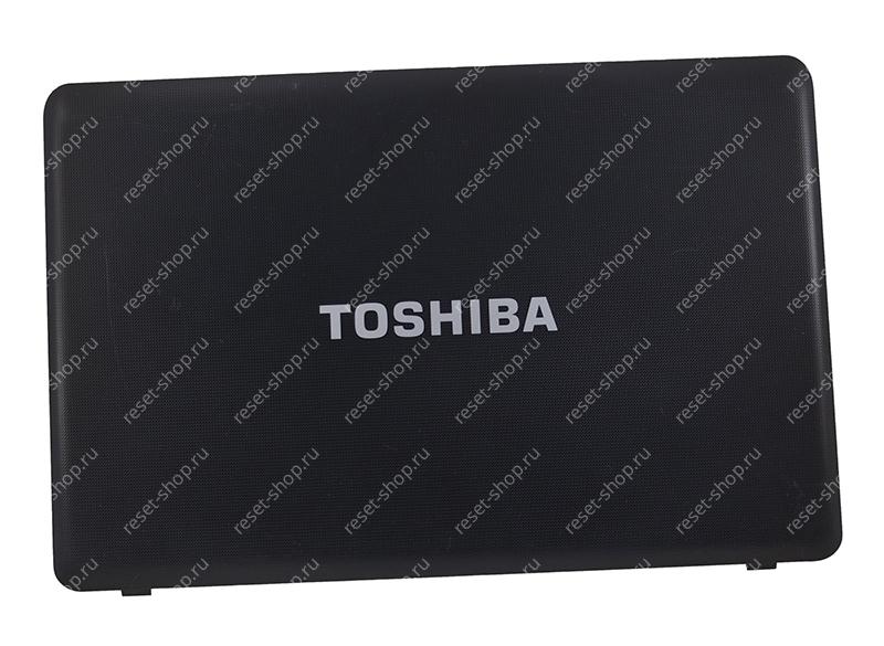 Корпус Б/У Toshiba Satellite C660 часть A (Крышка) черный