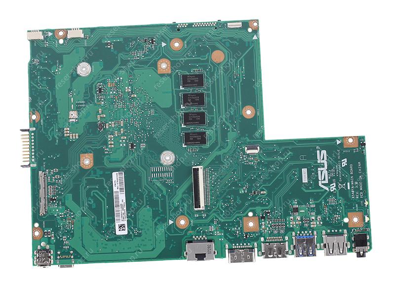 Материнская плата ноутбука ASUS X540YA (процессор AMD A6-7310, ОЗУ 4Гб) / ДЕФЕКТ