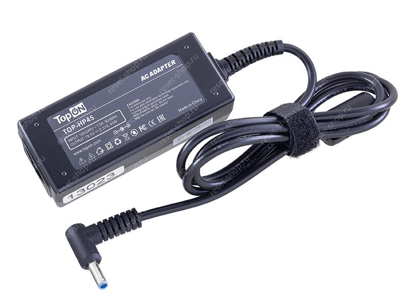 Блок питания для ноутбука HP 19.5V/2.31A (4.5x3.0) TopON