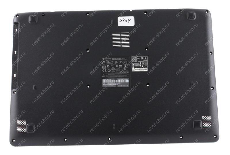Корпус Б/У Packard Bell EasyNote TG71BM часть D (Нижняя часть) черный