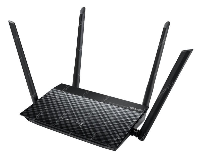 WiFi-маршрутизатор Б/У ASUS RT-N19 / WiFi 2.4ГГц 802.11b/g/n, 2 порта 100 Мб/сек
