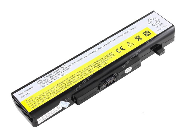 АКБ для ноутбука Lenovo (L11L6F01) / 11.1V, 4400mAh / IdeaPad G480, G500, G580 черная