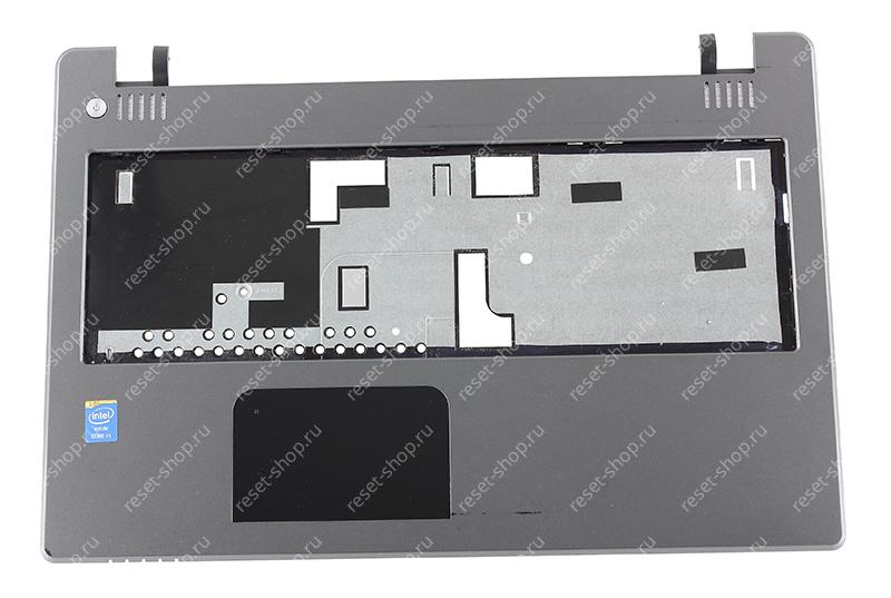 Корпус Б/У DNS 0801480 часть C (Топкейс) серый с тачпадом