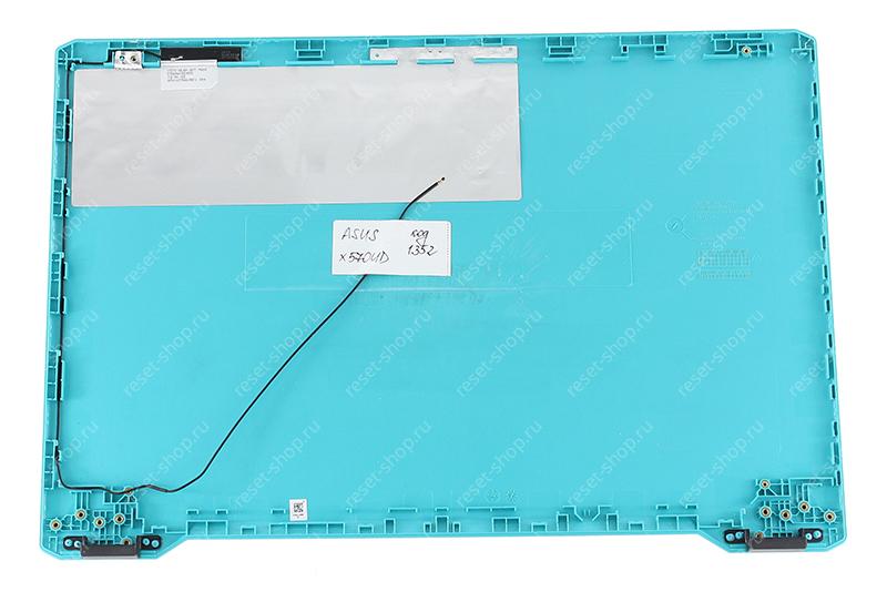 Корпус Б/У ASUS X570DD часть A (Крышка) черно-зеленый