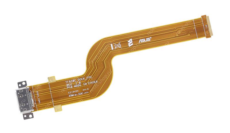 Разъем подключения док-станции Б/У ASUS TF810C Rev. 1.0 на шлейфе