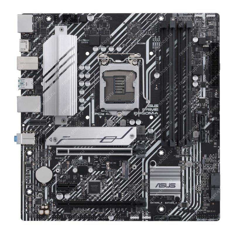 Сист.плата Б/У s1200 ASUS PRIME B560M-A 4xDDR4, 5xUSB, 6xSATA, PCI-Ex16х2, mATX