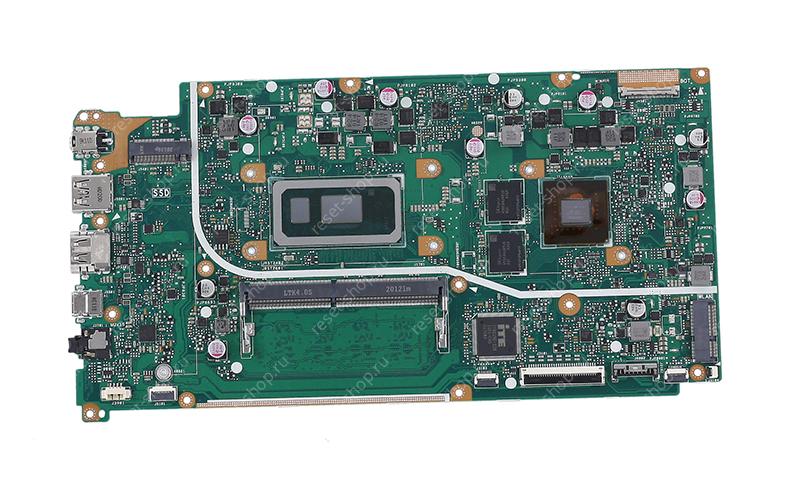 Материнская плата ноутбука ASUS X712FB (процессор I3-10110U, ОЗУ 8 Гб, GF 920MX 2 Гб) / УЦЕНКА