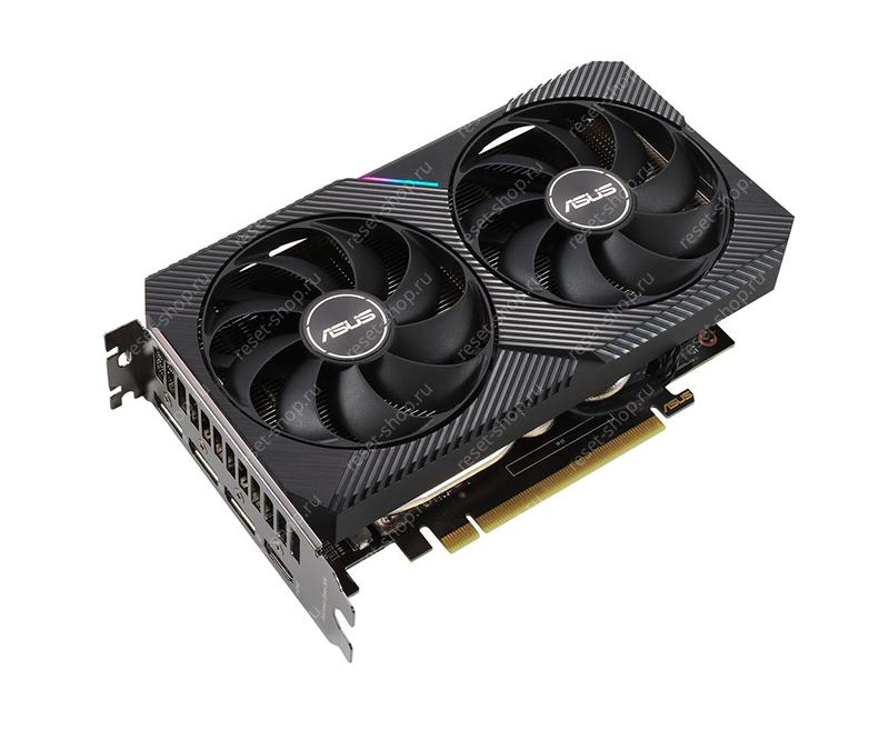 Видеокарта PCIeX GeForce RTX 3050 DUAL ASUS (8Гб GDDR6X 128битt) DisplayPortx3, HDMI УЦЕНКА