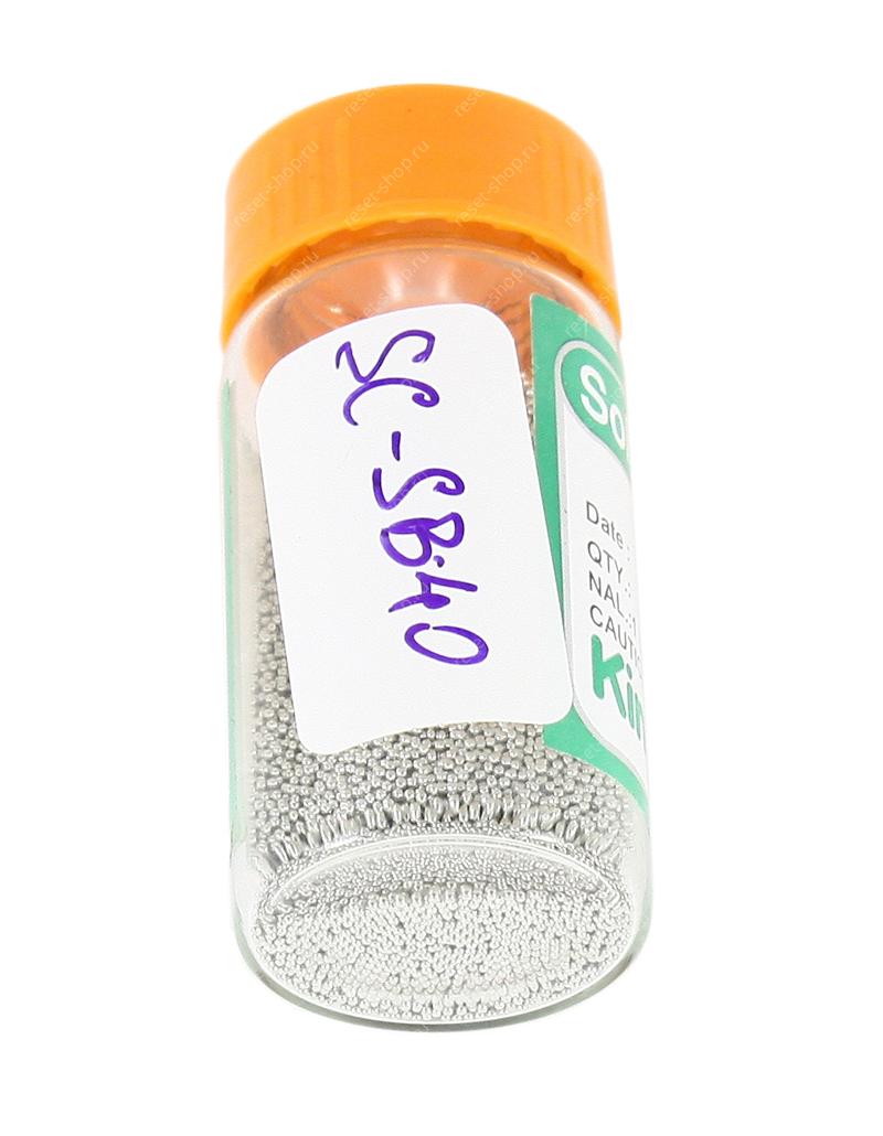 Шарики припоя Scotle SC-SB-40 (0.76 мм) 25 000 шт/уп