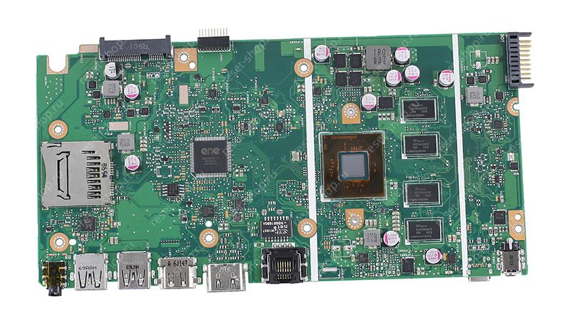 Материнская плата ноутбука ASUS X541SA (процессор Celeron N3710, ОЗУ 4Гб) / УЦЕНКА