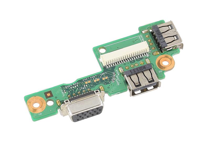 Плата интерфейсная Б/У Dell Inspiron N5010 (VGA, USB)