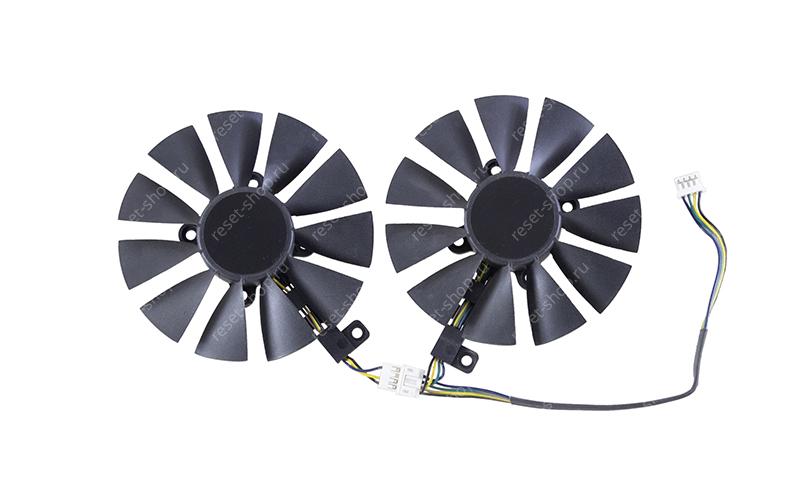 Вентиляторы для видеокарты Б/У ASUS Radeon RX 580