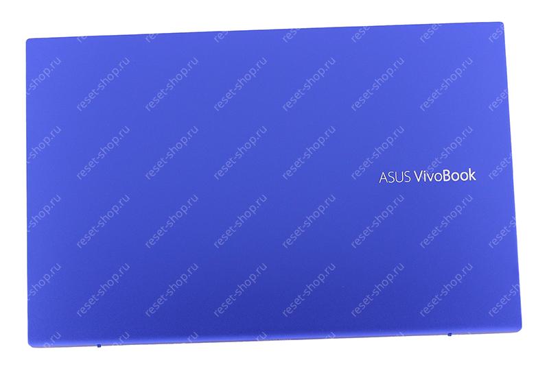 Корпус ASUS X531FA часть A (Крышка) синий с красной рамкой