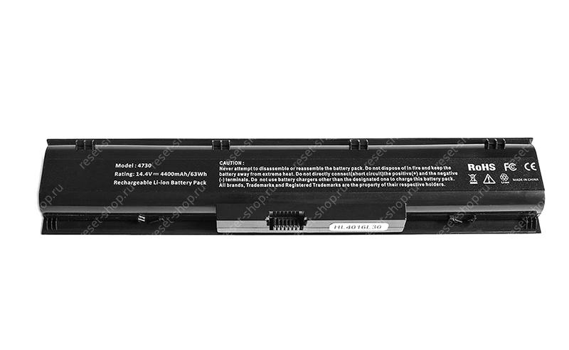 АКБ для ноутбука HP (HSTNN-LB2R) / 14.4V, 4400mAh / ProBook 4730s черная