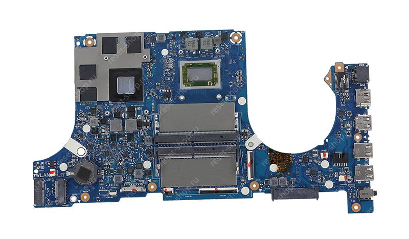 Материнская плата ноутбука ASUS FX505DT (процессор R7-3750H, видеокарта GTX1650 Ti 4 Гб) / УЦЕНКА