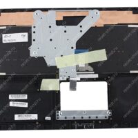 Клавиатура для ноутбука ASUS GL702VM топкейс черный, клавиши черные, с подсветкой