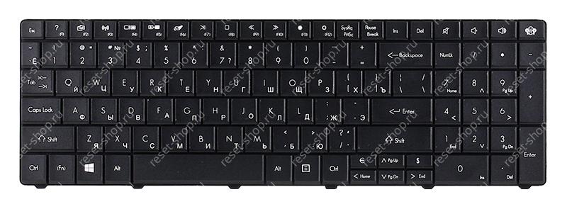 Клавиатура для ноутбука Packard Bell EasyNote TE11HC оригинальная черная