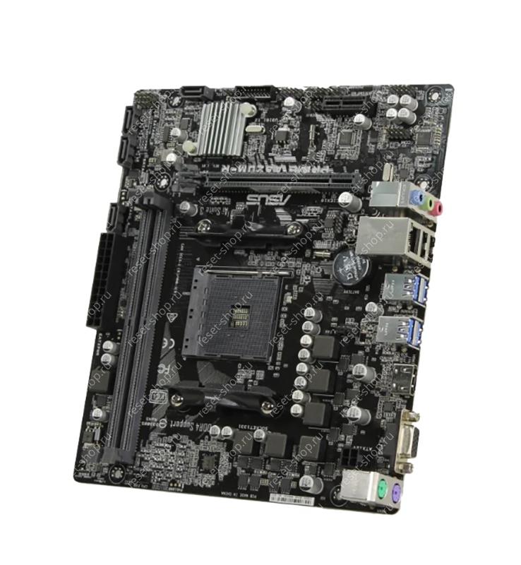 Сист.плата Б/У sAM4 ASUS PRIME A320M-R-SI 2xDDR4, 6xUSB, 4xSATA, PCI-Ex16, VGA, HDMI, mATX