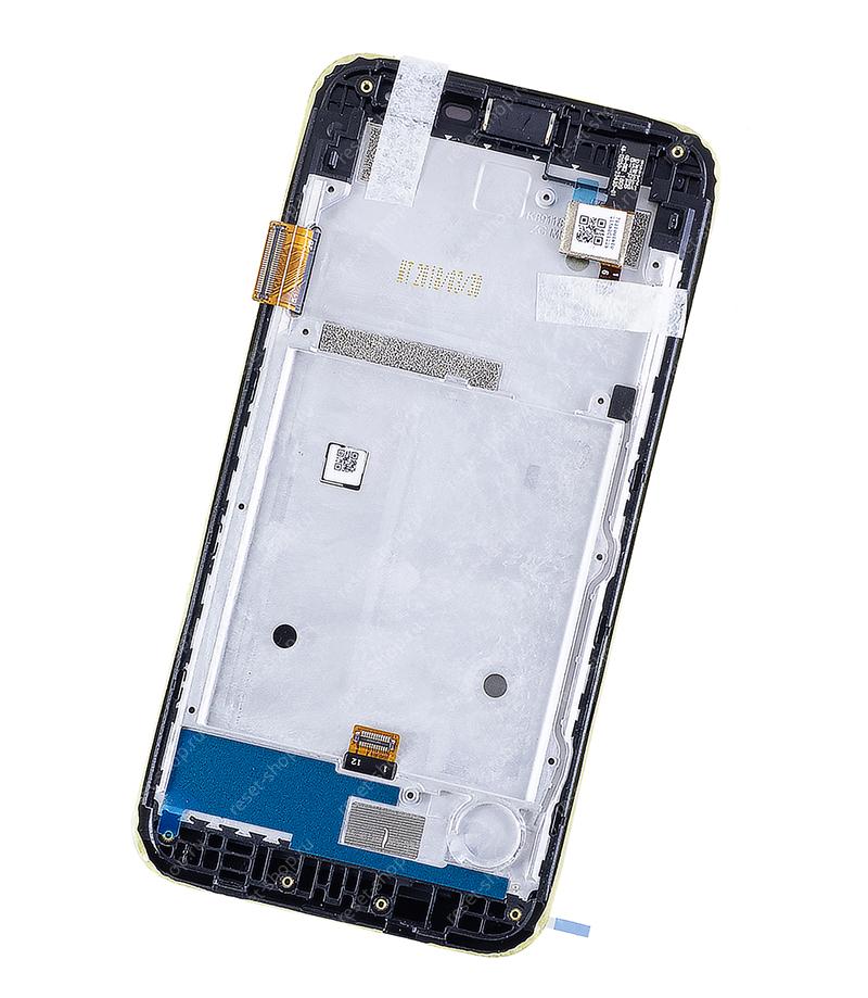 Модуль для смартфона 5.0" ASUS ZenFone Go ZB500KG черный ORIGINAL с рамкой