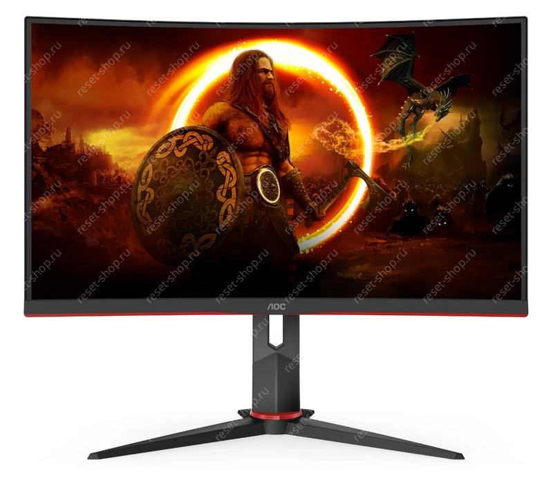 Монитор 27" AOC C27G2ZU/BK 1920x1080@240Гц VA 0.5 мс 80М:1 300 Кд/м2, 2xHDMI,DP черный ДЕФЕКТ
