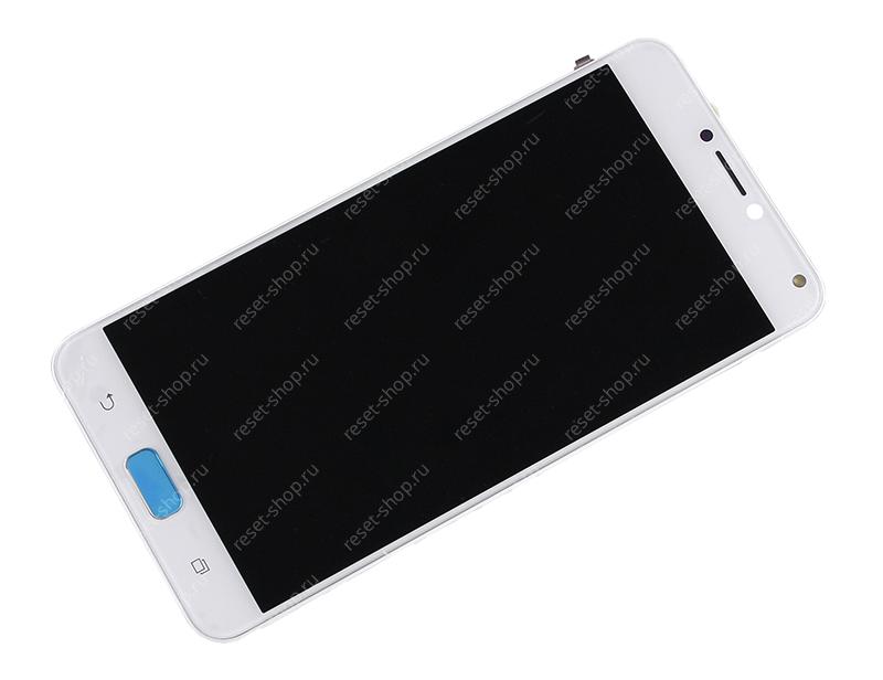 Модуль для смартфона 5.5" ASUS ZenFone 4 Max ZC554KL белый ORIGINAL с рамкой