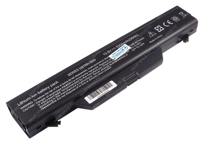 АКБ для ноутбука HP (HSTNN-IB89) / 10.8V, 5200mAh / ProBook 4510S черная