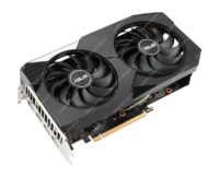 Видеокарта Б/У PCIeX Radeon RX 6650 XT OC Edition DUAL ASUS (8Гб GDDR6, 128 бит)