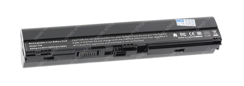 АКБ для ноутбука Acer (AL12B32) / 14.8V, 2600mAh / Aspire V5-171 черная