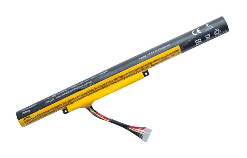 АКБ для ноутбука Lenovo (L12S4K01) / 14.4V, 2600mAh / Z400 черная