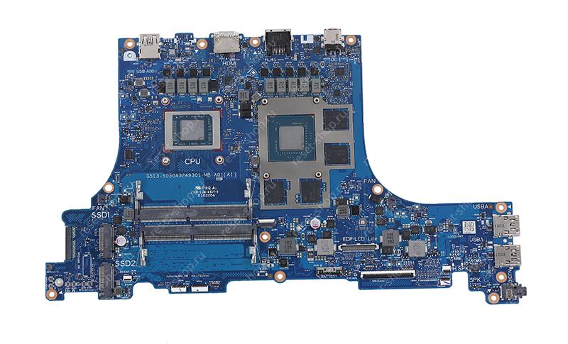Материнская плата ноутбука ASUS G713QE (процессор R5-5600H, RTX 3050 Ti 4Гб) / УЦЕНКА