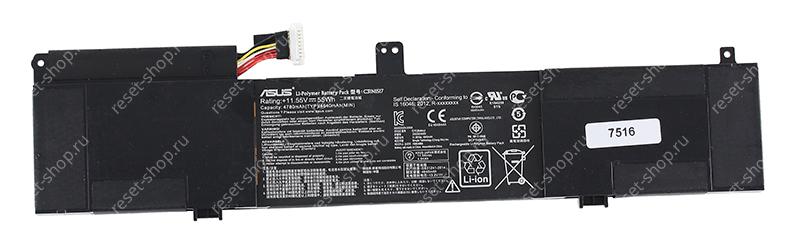 АКБ для ноутбука ASUS (C31N1517) ORIGINAL / 11.55V, 4780mAh / TP301UA черная