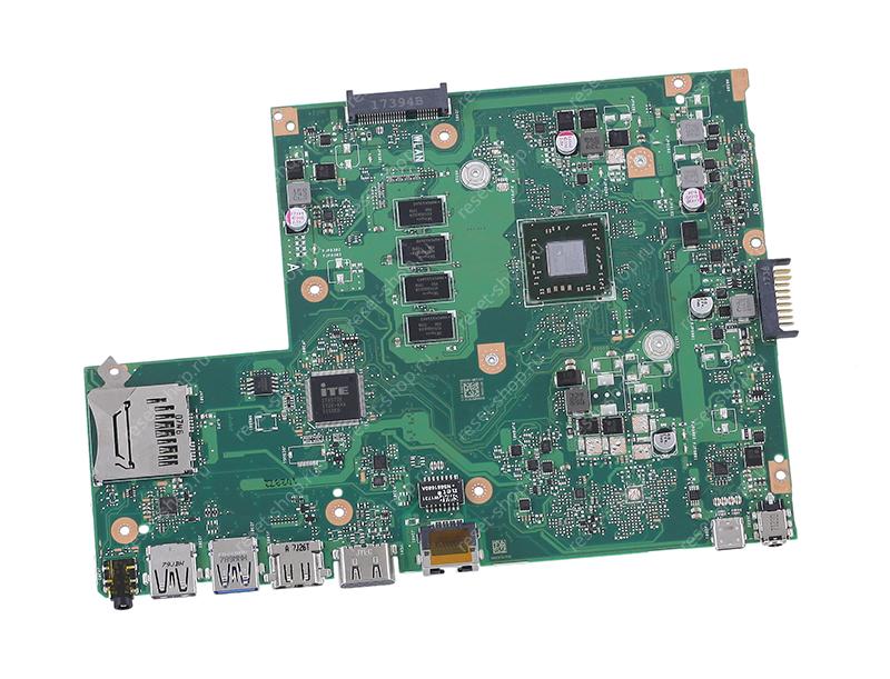 Материнская плата ноутбука ASUS X540YA (процессор AMD E1-6010, ОЗУ 2 Гб) / 90NB0CN0-R000B0 / УЦЕНКА