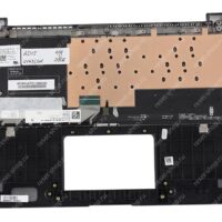 Клавиатура для ноутбука ASUS UX430UA топкейс темно-сиреневый, клавиши черные, с подсветкой