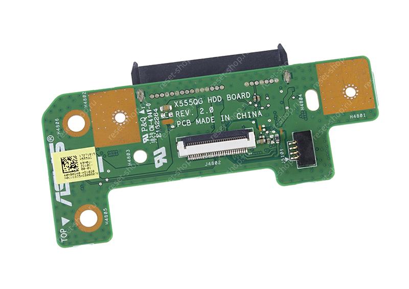 Плата подключения жесткого диска ASUS X555QA