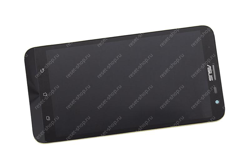 Модуль для смартфона 6" ASUS ZenFone 2 Laser ZE600KL черный ORIGINAL с рамкой