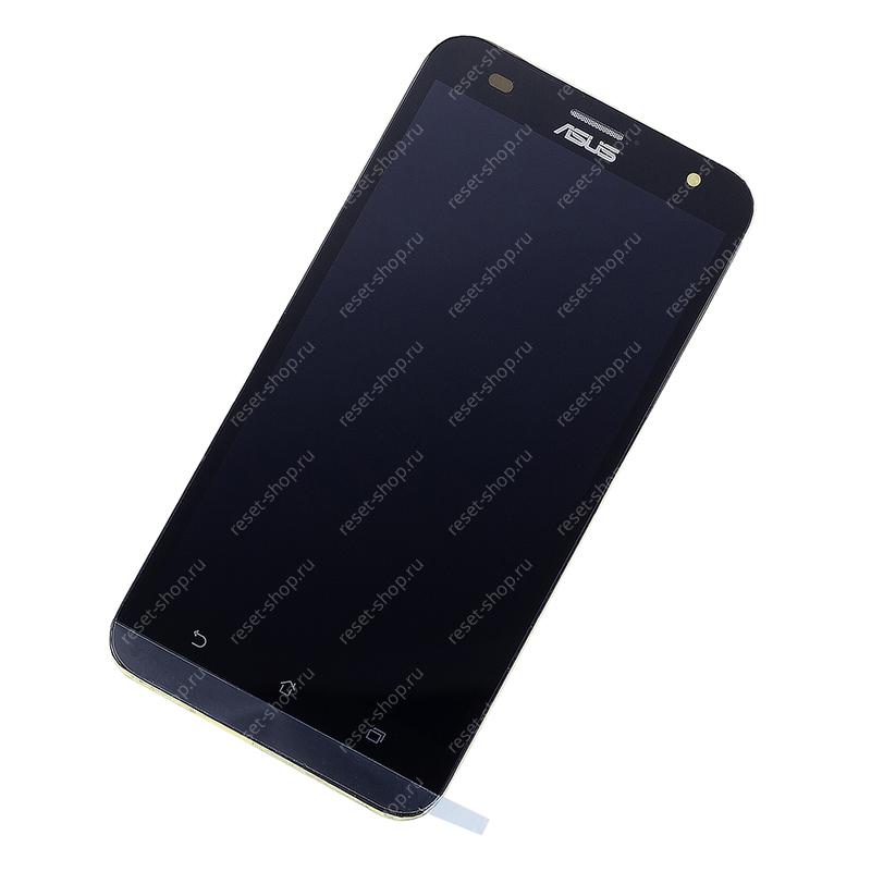Модуль для смартфона 5.5" ASUS Zenfone 2 Laser ZE550KL черный ORIGINAL с рамкой