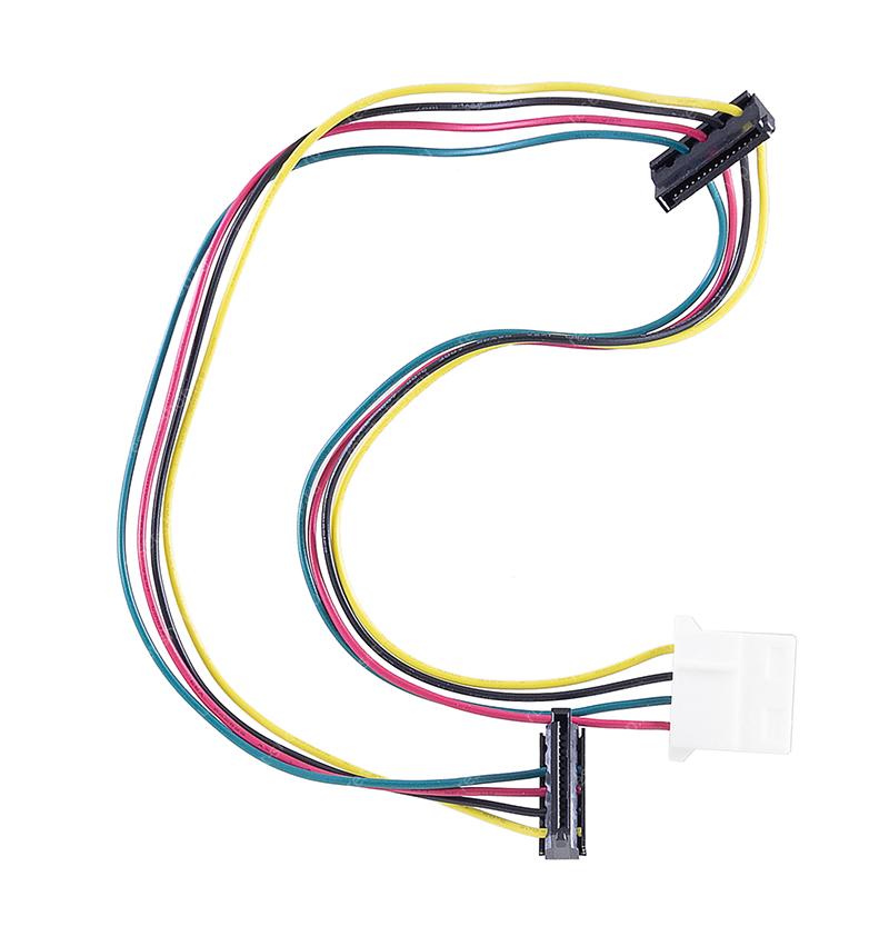 Кабель-переходник питания MOLEX 4-pin -> 2 x SATA 15-pin